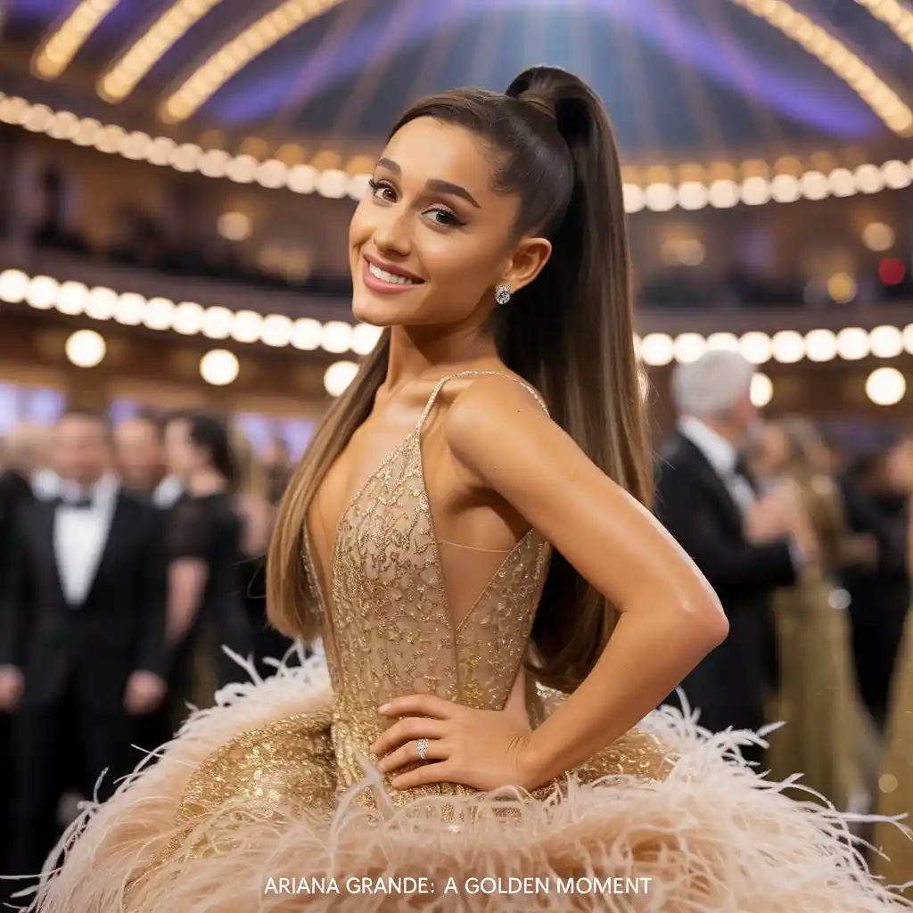 ariana grande golden globes