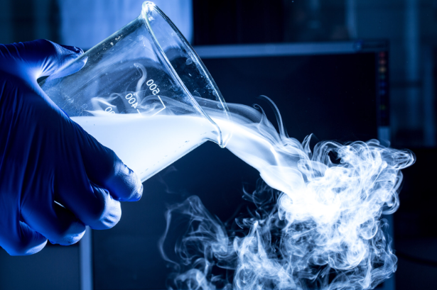 liquid nitrogen temperature